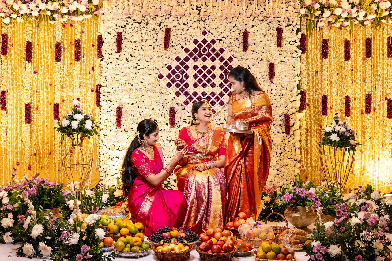 Vysakhi Seemantham Cermony photography – Babyarts Photography, Visakhapatnam, Andhra